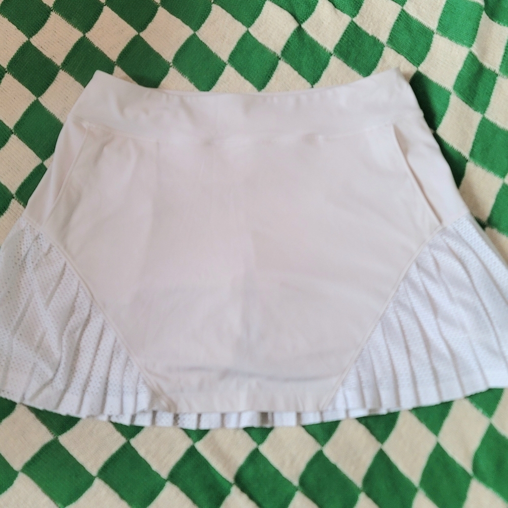Under Armour Golf Skirt skort Mini  WHITE Size MED